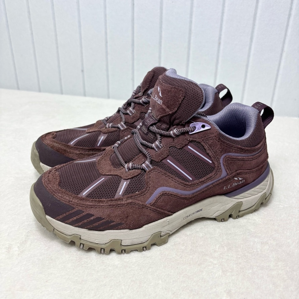 L.L.Bean Women's Trail Model X Ventilated Hiking Sneakers Size 8.5 Wide - Picture 3 of 12